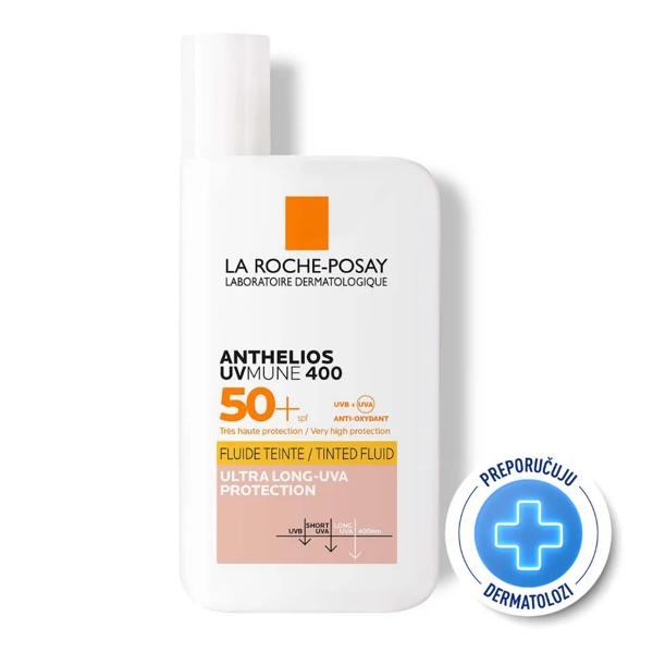 LRP Anthelios UvMune400 tonirani SP50 50 ml